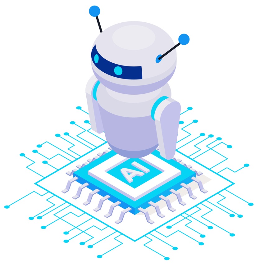 Robot Isometric Icon